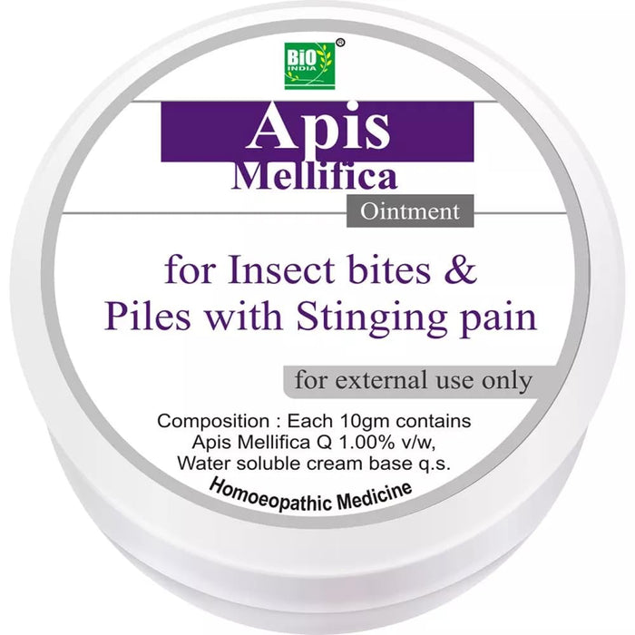 Bio India Apis Mellifica Ointment 30g | Quick Relief