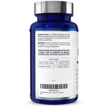 BiomeMD Probiotics for Women — 62B CFUs, 16 Strains + Prebiotics | Doctor-Formulated | 2-Pack