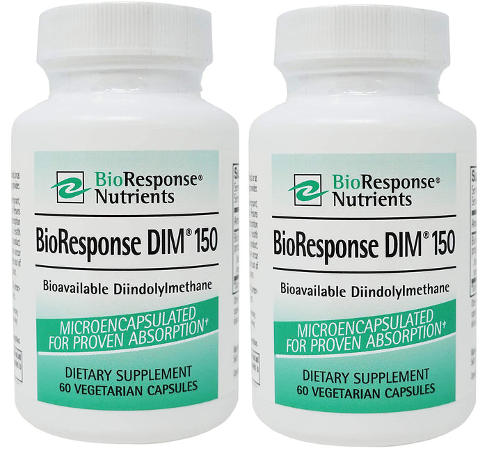 BioResponse DIM 150 60 Vcs (2 Pack) | Absorption-Enhanced BR-DIM