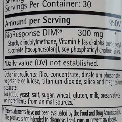 BioResponse DIM - 150 mg (180 Capsules)