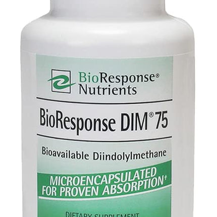 BioResponse DIM 75-75mg 120 Capsules | BR-DIM for Hormonal Balance