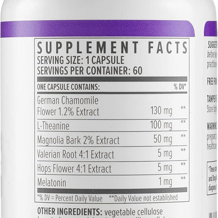 Biote Nutraceuticals Best Night's Sleep - Restfulness and Awake Refreshed (60 Capsules)