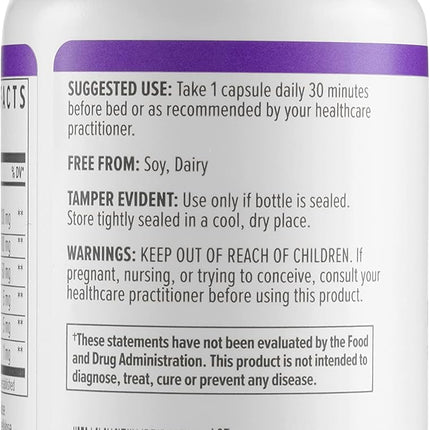 Biote Nutraceuticals Best Night's Sleep - Restfulness and Awake Refreshed (60 Capsules)