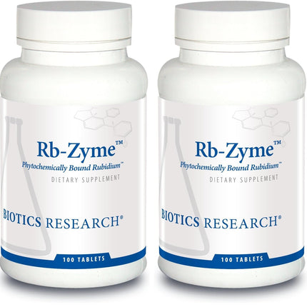 Biotics Rb Zyme Rubidium Source – Whole Food Mineral for Gland Health