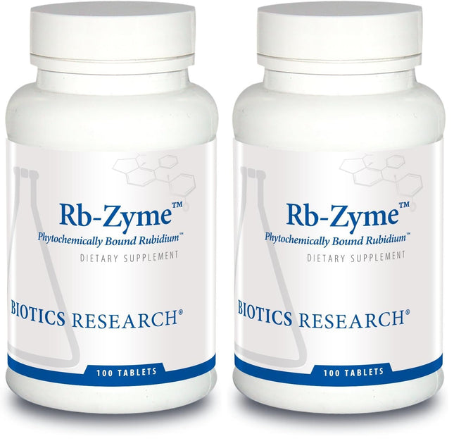 Biotics Rb Zyme Rubidium Source – Whole Food Mineral for Gland Health