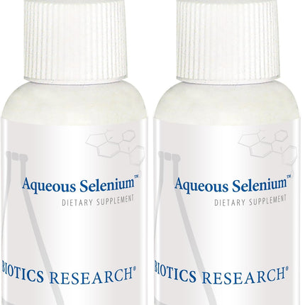 Biotics Research Aqueous Selenium Liquid Formula – 95 mcg – 0.5 fl oz Pack of 2