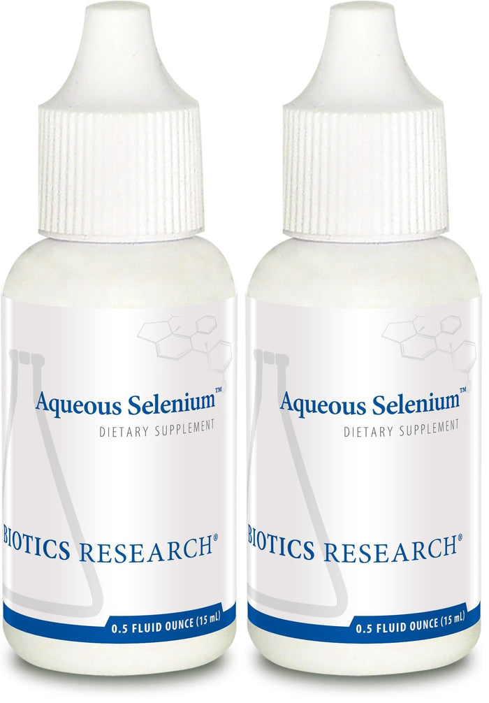 Biotics Research Aqueous Selenium Liquid Formula – 95 mcg – 0.5 fl oz Pack of 2