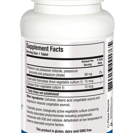Biotics Research K Zyme Potassium 99 mg – 100 Tablets (Pack of 2) | Supports Cardiovascular Function & Electrolyte Balance