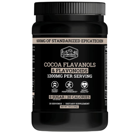 Black Forest High Flavanol Cocoa Powder — 1200mg Flavanols & 600mg Epicatechin