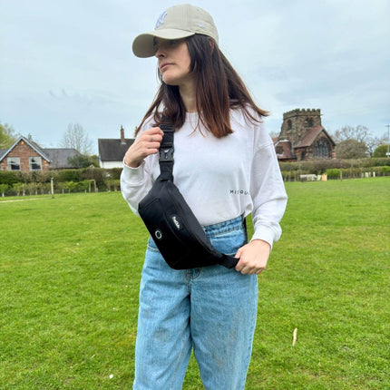 Dog Walking Bum Bag - Black