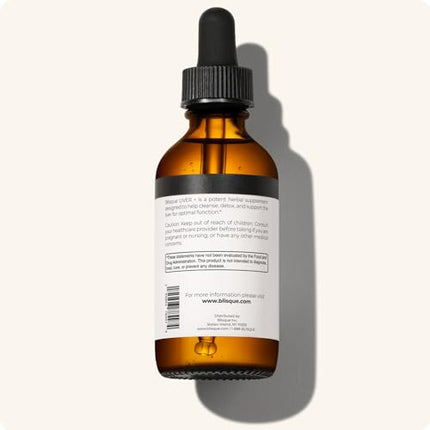 Blisque Liver Complex – Detox, Cleanse & Repair the Liver | Doctor-Approved | Milk Thistle & Dandelion Root | 2 oz | 59 Servings