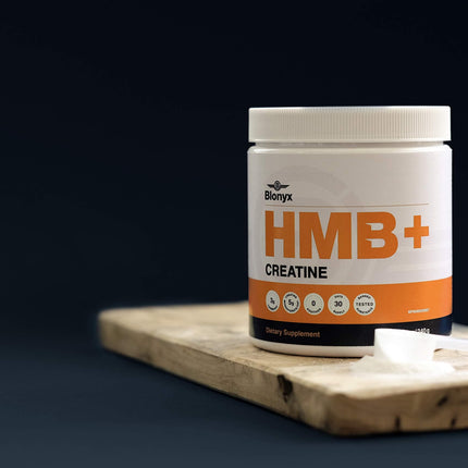 Blonyx HMB + Creatine Supplement — 3g HMB Daily for Strength & Recovery | 30-Day Supply