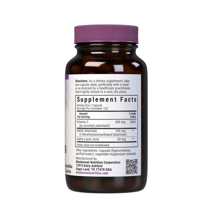 BlueBonnet Age-Less Skin Formula Capsules, White, Vegetable, 120 Count