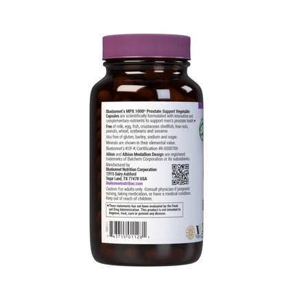 BlueBonnet MPX 1000 Prostate Support Supplement - 120 Count