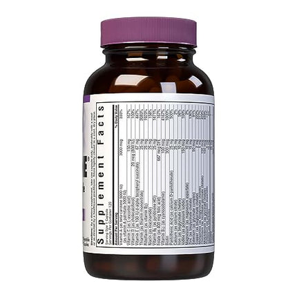 Bluebonnet Multi One with Iron – Complete Daily Vitamin (120 Veg Capsules) | Gluten Free, Kosher