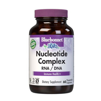 BlueBonnet Nucleotide Complex Supplement – 60 Count – White Bottle