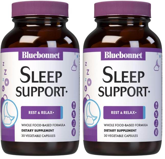 BlueBonnet Nutrition Targeted Choice Sleep Support – Whole Food-Based, Soy & Gluten Free