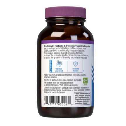 Bluebonnet Nutrition Advanced Choice Probiotic 50B - 30 Count (Cold Pack)