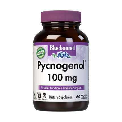 BlueBonnet Pycnogenol 100 mg VegCaps – 60 Count