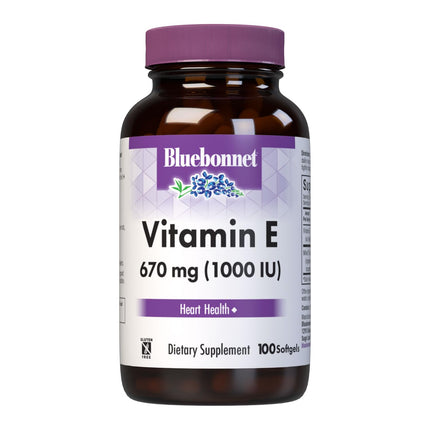 BlueBonnet Vitamin E 1000 IU Mixed Softgels - 100 Count