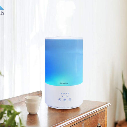 BlueHills 4000 ml Tall Essential Oil Diffuser | 50-Hour Run, Remote