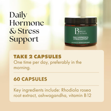 BODi Belle Vitale Duo: Daily Hormone & Stress Support + Daily Metabolism Support