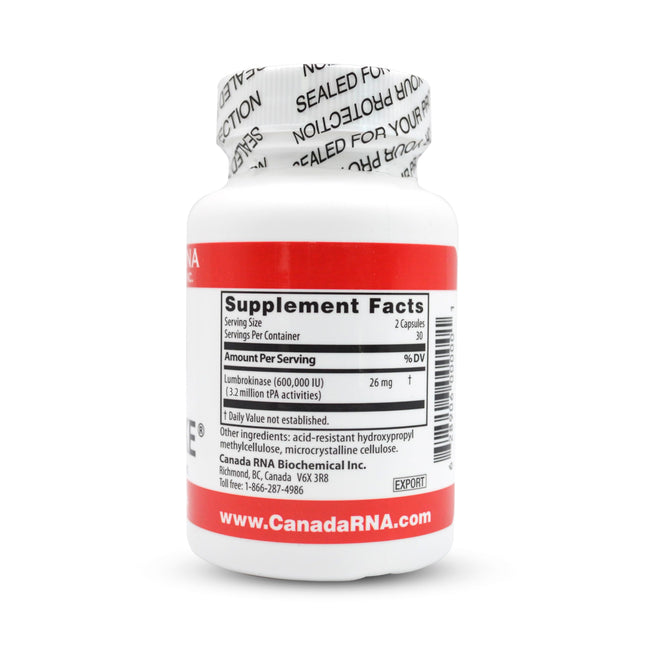 Boluoke Canada RNA Lumbrokinase 60 Capsules – Circulation Support