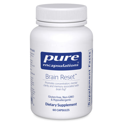 Pure Encapsulations Brain Reset — Supports Concentration, Clarity & Memory | 60 Capsules