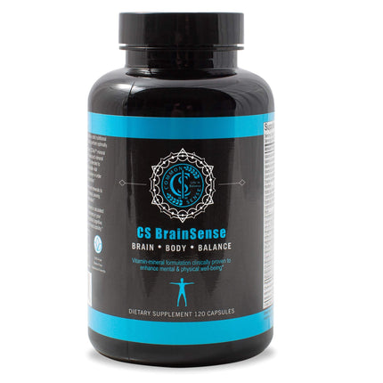 BrainSense Mood Stabilizer & Brain Supplement - 120 Capsules | CommonSenseWW
