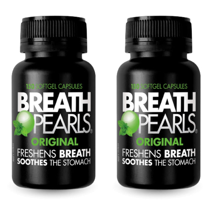 Breath Pearls Original Fresh Breath - 300 Softgels (2 x 150)