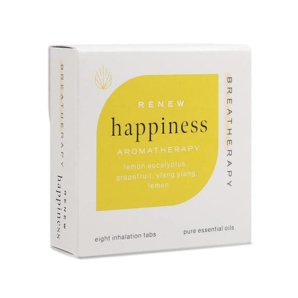 Breatherapy Aromatherapy Happiness Patches – Mood-Boosting Essential Oil Aroma Patch (8-Pack)