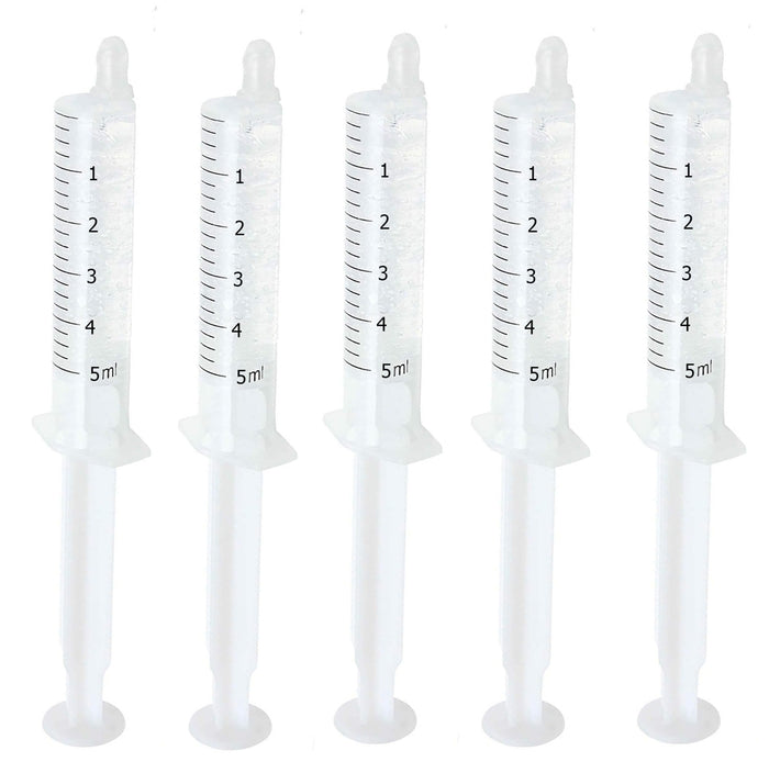 Bright White Smiles Teeth Whitening Kit – 35% Carbamide Peroxide Gel, 5x 5cc Refills