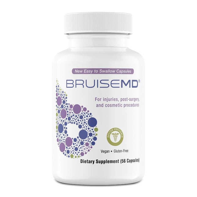 BruiseMD Arnica 1000mg & Bromelain 500mg — 14-Day Bruising and Swelling Support