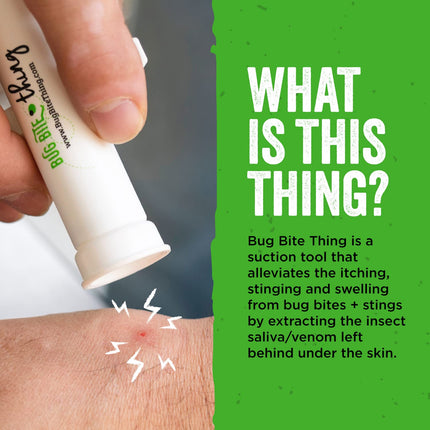 BUG BITE THING Suction Tool 3-Pack – Natural Insect Bite & Sting Relief