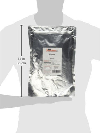 BulkSupplements L-Serine Powder | 2 g Serving, Unflavored & Gluten Free, 1 kg