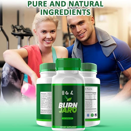 MounDrops Burn Jaro Capsules – Official BurnJaro, Pink Salt, All-Natural Energy Detox (30 Capsules)