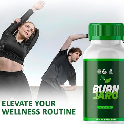 MounDrops Burn Jaro Capsules – Official BurnJaro, Pink Salt, All-Natural Energy Detox (30 Capsules)