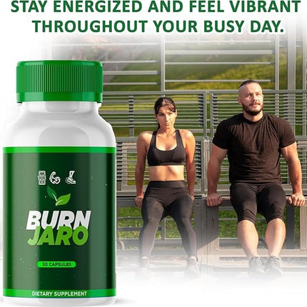 MounDrops Burn Jaro Capsules – Official BurnJaro, Pink Salt, All-Natural Energy Detox (30 Capsules)