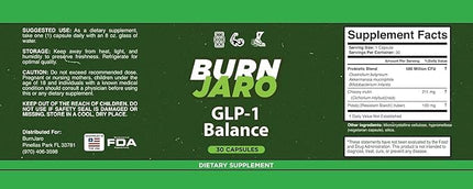 MounDrops Burn Jaro Capsules – Official BurnJaro, Pink Salt, All-Natural Energy Detox (30 Capsules)