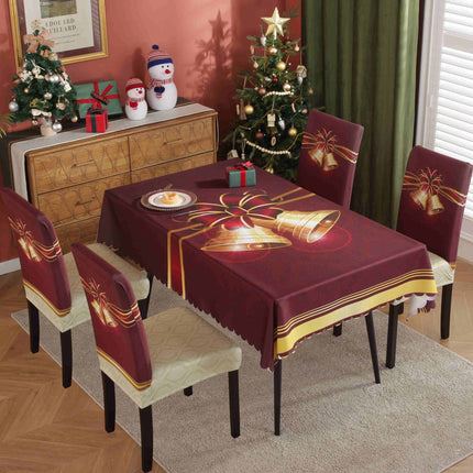 Waterproof And Oil-proof Christmas Tablecloth