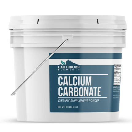 Earthborn Elements Calcium Carbonate Powder (1 Gal) – Natural Antacid & Limestone Powder