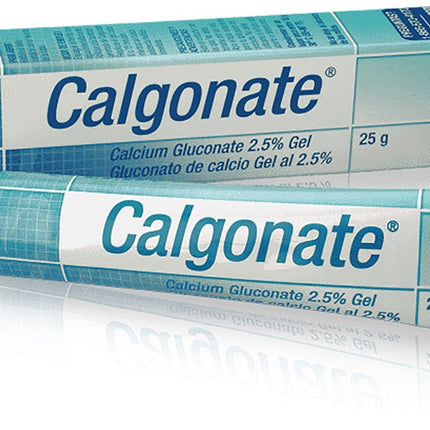 Calgonate 2.5% Calcium Gluconate Gel 25G Tube | Hydrofluoric Acid First Aid