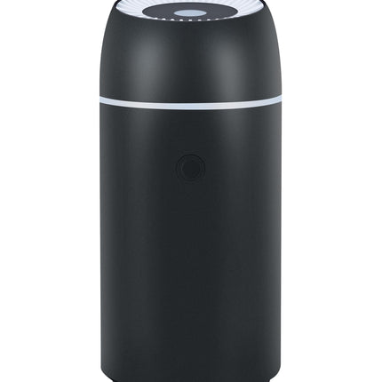 Car Diffuser for Essential Oils - Portable 100ml USB-C Ultrasonic Aromatherapy Diffuser with Colorful Lights (Black)