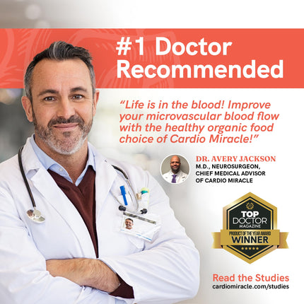 Cardio Miracle Nitric Oxide Supplement 30-Pack Sticks | Beet Root, L-Arginine & L-Citrulline