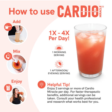 Cardio Miracle Nitric Oxide Supplement – Beet Root & L-Arginine, 90 Servings