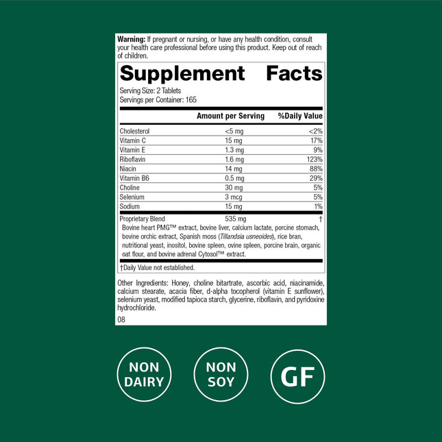 Cardio-Plus GF by Standard Process Inc. – Heart Health & Circulation Support – 330 Tablets