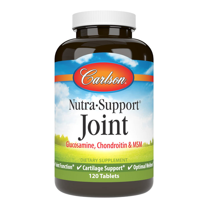 Carlson Nutra-Support: Glucosamine, Chondroitin & MSM for Joint Health (120 tablets)