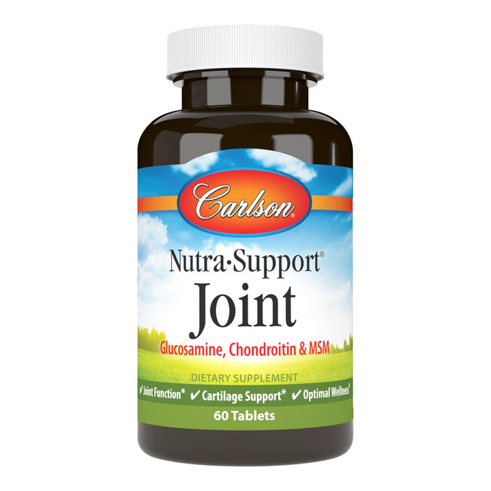 Carlson Nutra-Support Joint | Glucosamine, Chondroitin & MSM | 60 tablets