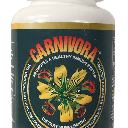 Carnivora Vegi-Caps - Gluten Free, Vegan Capsules for Immune Support (100 Capsules)