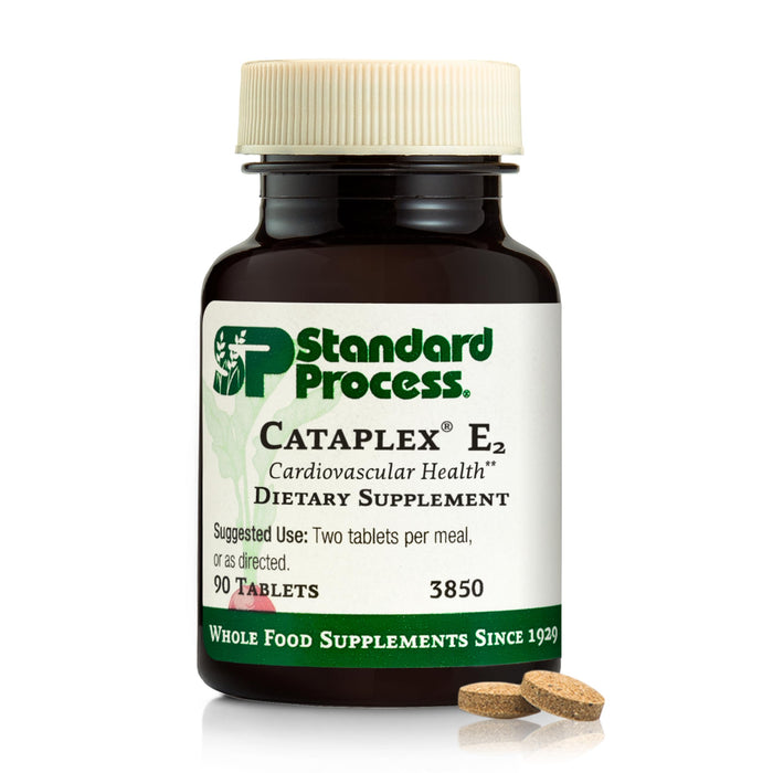 Cataplex E2 by Standard Process – Vitamin E & Selenium for Heart Health (90 Tablets)